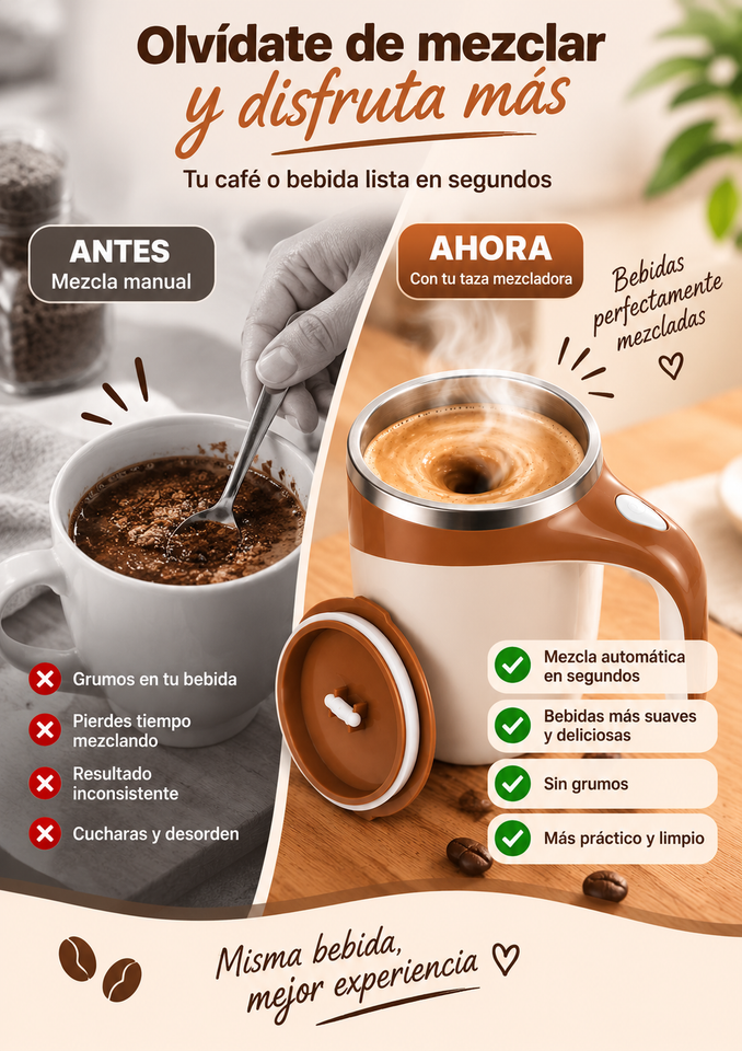TAZA MEZCLADORA AUTOMÁTICA